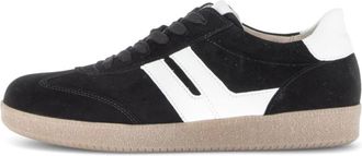 Gabor 83.300.17 Sneaker - Dames - Sneakers - Zwart - 36 EU - Leer - Schoenen