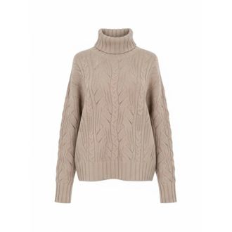 D.exterior Turtlenecks, female, Beige, Size: S Turtleneck Sweater 32748_61191_7Gess
