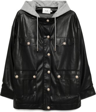 B+ab Giacca con cappuccio - Nero