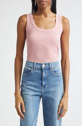 Veronica Beard Belvedere Scoop Neck Tank in Petal at Nordstrom, Size X-Small