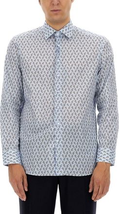 Etro Light Blue Regular Shirt