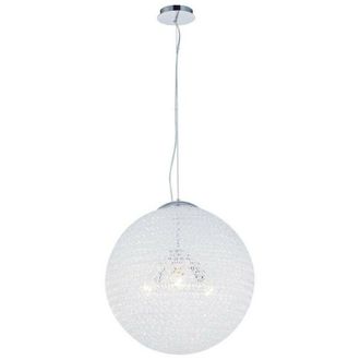Mantra Mantra - Inspired Fusion - Bola - Globe Ceiling Pendant 50cm Round 3 x E27, Chrome