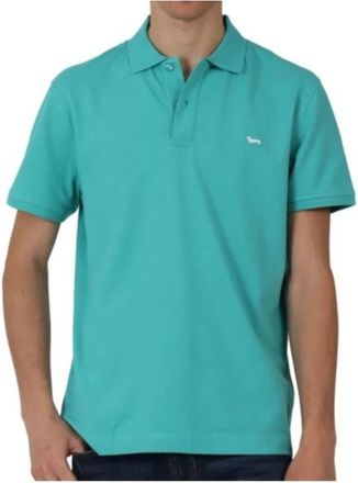 Harmont & Blaine Polo MET Bassotto - Heren - Polos - Groen - M - Katoen - Tops