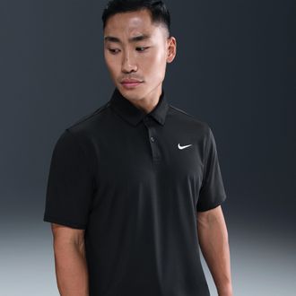 Nike Mens Velocity Dri-FIT Golf Polo in Black | IB0273-010