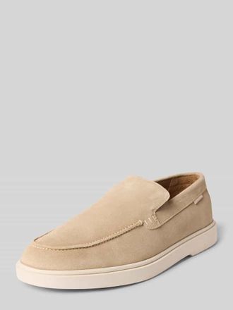 Poelman Loafer aus echtem Leder Modell LIAM in Beige, Gr&ouml;&szlig;e 40
