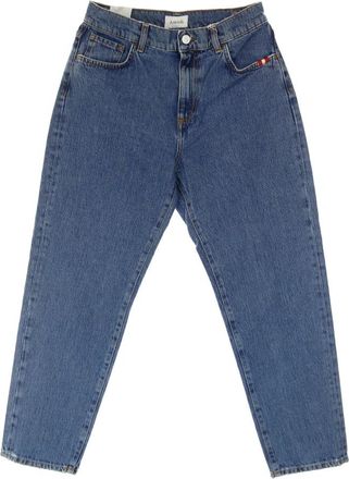 Amish Stone Wash Denim Dames Jeans - Dames - Loose Fit Jeans - Blauw - W29 - Denim - Jeans
