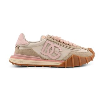 Dolce & Gabbana Sneakers, female, Beige, Size: 8 1/2 US Athletic Sneakers