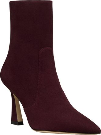 Stuart Weitzman Vinnie Zip Suede Bootie 85