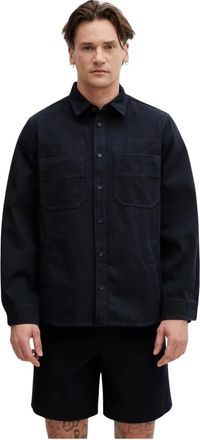 A.P.C. Casual Shirts - Heren - Casual Overhemden - Blauw - L - Overhemden