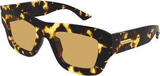 Bottega Veneta BV1357S 003 Womens Sunglasses Tortoiseshell Size 50