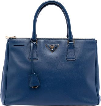 Prada Pre-owned Prada Medium Saffiano Lux Galleria Double Zip Satchel W0D149FBYARTR2VX