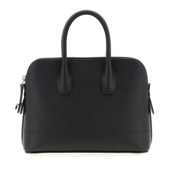 Valextra MyLogo Mini Handbag - female - Valextra - Handbags - Black - ONE SIZE - Bags