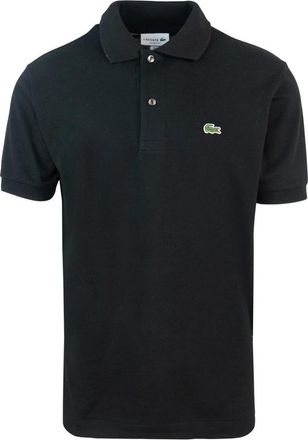 Lacoste Katoenen Piqu&eacute; Polo - Heren - Polos - Zwart - L - Katoen - Tops