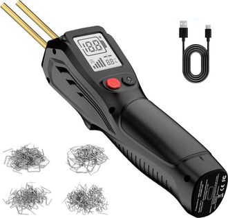 OEM M&aacute;quina De Soldadura De Pl&aacute;stico De 50 W, Pistola De Soldadura Con 200 Grapas Calientes, Kit De Reparaci&oacute;n De Parachoques De Coche, Herramienta De Sol