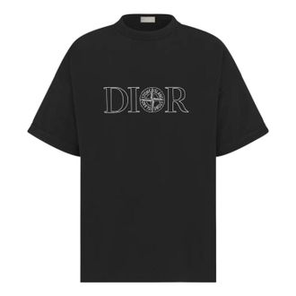 Dior Dior x Stone Island T-Shirt Black 493J638B0554-C980