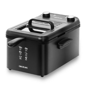 Cecotec Cecotec Freidora Con Aceite Freidora Cecotec Cleanfry Infinity 3000 Black