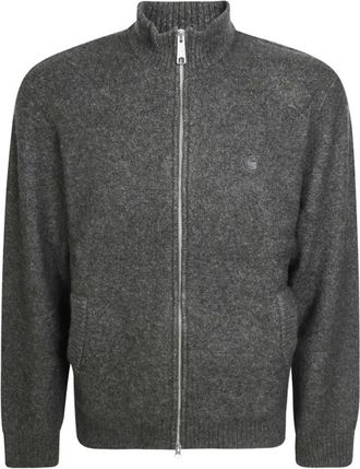 Carhartt Work in Progress Sweatshirt met hoge hals - Heren - Vesten met rits - Grijs - XL - Hoodies & sweatvesten