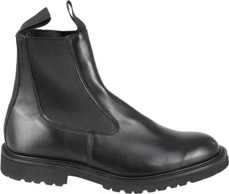 Trickers Chelsea Boots, male, Black, Size: 9 1/2 US Stephen Chelsea Boot