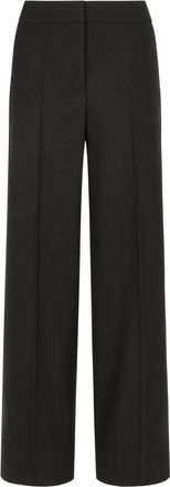 PESERICO Wijde broek - Dames - Wijde Broeken - Bruin - M - Leer - Broeken