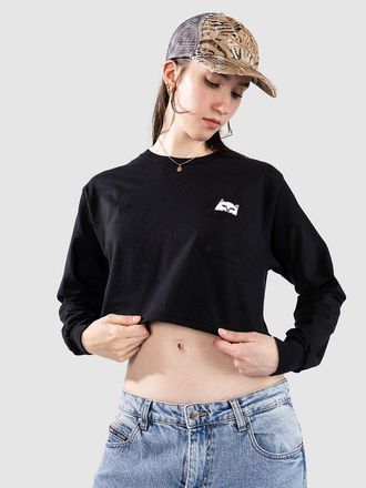 Ripndip Lord Nermal T-Shirt manica Lunga nero