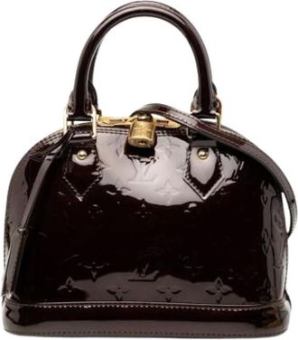 Louis Vuitton Pre-owned Handbags, female, Purple, Size: ONE SIZE Pre-owned Alma BB
