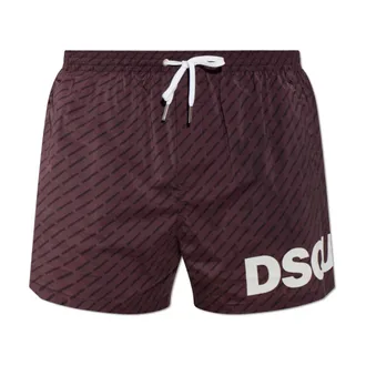 Dsquared2 Hombre, Trajes de ba&ntilde;o, Rojo, Talla: M