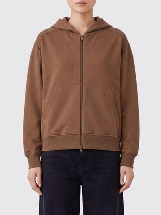 Brunello Cucinelli Zip-Up Cotton Hoodie with Kangaroo Pocket