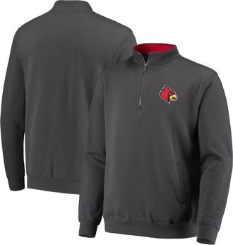Colosseum Mens Colosseum Charcoal Louisville Cardinals Tortugas Logo Quarter-Zip Jacket at Nordstrom, Size Small
