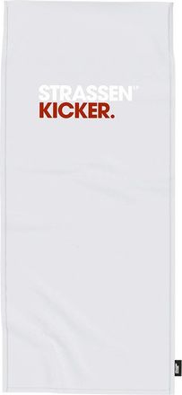 Jelmoli-Shop Sporthandtuch »Strassenkicker« mit dekorativem Strassenkicker Schriftzug