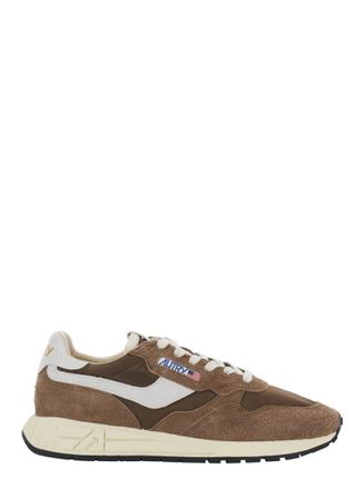 Autry Brown Color Block Sneakers
