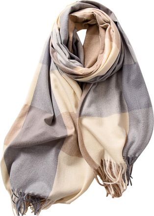Generic ADMAY Womens scarves are thick and warm in winter, British style is soft, and long plaid cashmere shawl wool wraps are fashionable and lightweight
