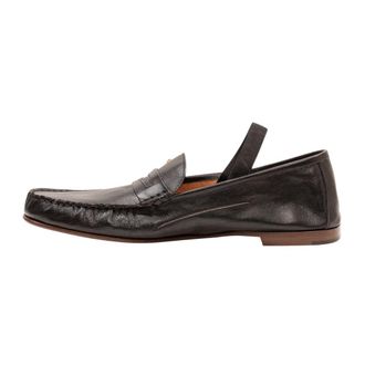 Versace Loafers, male, Black, Size: 10 US Loafers T.0,5 Calf