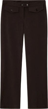 Gimaguas Mercy Broek - Dames - Straight fit broeken - Bruin - 4XS - Polyester - Broeken