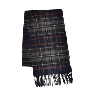 Barbour Check Scarf with Tassel Edge - male - Barbour - Winter Scarves - Multicolor - ONE SIZE - Accessories