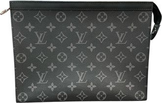 Louis Vuitton Black Monogram Eclipse Monogram Eclipse Clutch Bag Pouch (Pre-Owned)