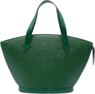 Louis Vuitton Pre-owned Handbags, female, Green, Size: ONE SIZE Pre-owned The Saint Jacques PM