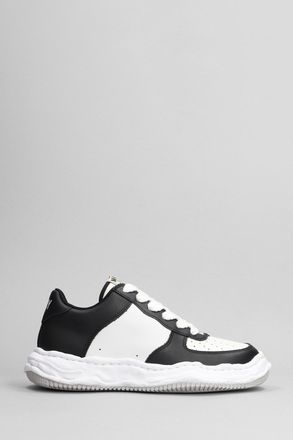 Miharayasuhiro Waney Sneakers In Black Leather