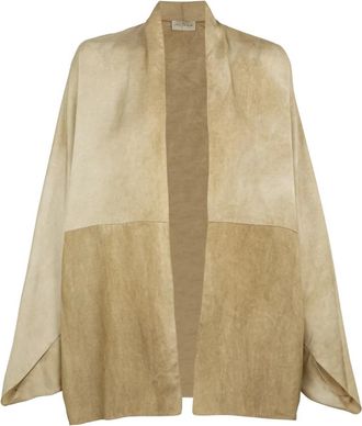 Cortana Jassen, Dames, Geel, ONE Size, Wijde Kimono Jas