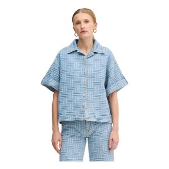 Kenzo Mujer, Blusas y Camisas, Azul, Talla: M