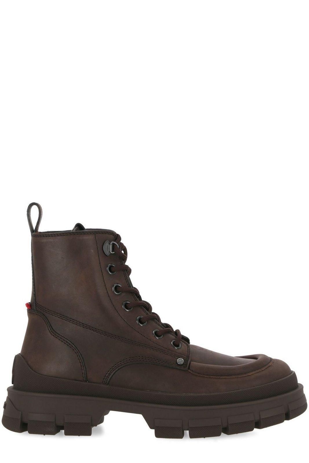 ミドルブーツ MONCLER Women Boots 09B 4H000 70 M429924M Brown Moncler Boots for Women - Bloomingdale's