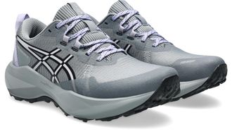 Asics Trailrunningschuh ASICS GEL-VENTURE 11, Damen, Gr. 37,5, gravel, lila hint, Synthetik, Schuhe Trailrunningschuh, mit profiliertem Gummi-Laufsohlenprof