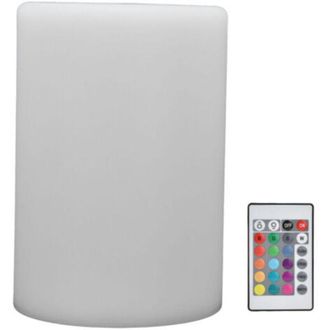 OEM L&aacute;mpara De Noche Led Crezuo Con Control Remoto, 16 Colores, 4 Modos Rgbw, L&aacute;mpara De Escritorio Cil&iacute;ndrica Para Dormitorio Y Mesita De Noche.-crezuo