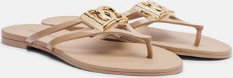 Dolce & Gabbana DG thong sandals