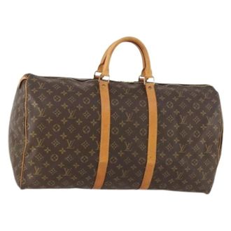 Louis Vuitton Pre-owned Weekend Bags, unisex, Brown, Size: ONE SIZE Pre-owned Keepall Bag