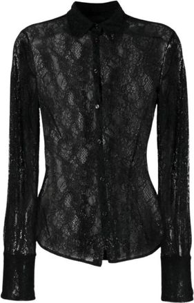 Pinko Pinko - Shirts - Dames - Overhemden - Zwart - XL - Overhemden
