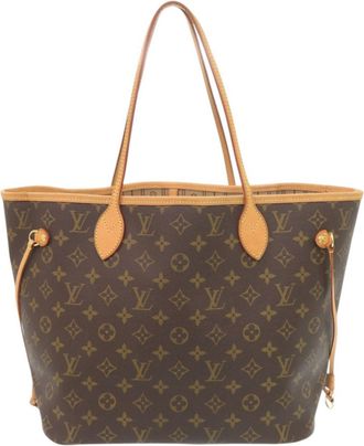 Louis Vuitton Brown Monogram Tote Bag (Pre-Owned)