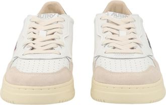 Autry Medalist Low Leather Suede Low-Top Sneakers