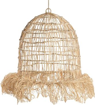 Bazar Bizar Lámparas de techo de hierba natural 60x85