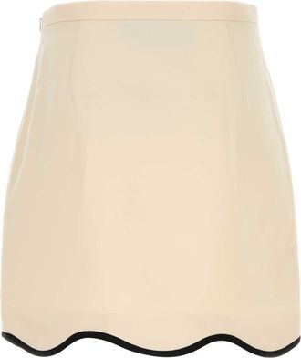Valentino Garavani Solid Skirt - Beige
