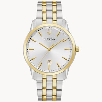 Bulova Sutton Mens Multicolour Watch 98B385 Stainless Steel (archived) - One Size